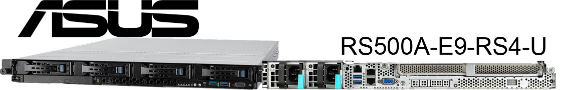 RS500A-E9-RS4-U Asus, um rackmount server 1U de alta performance