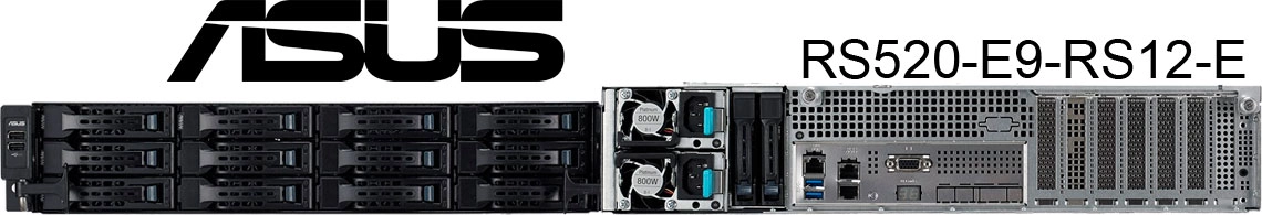 RS520-E9-RS12-E Asus, um servidor Xeon 2U preparado para crescer