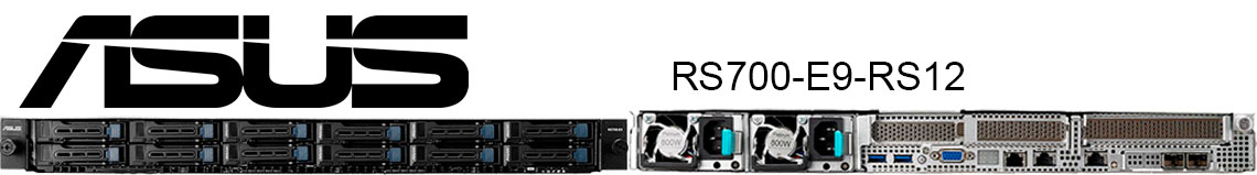 RS700-E9-RS12 Asus, um servidor Intel 1U de alto desempenho