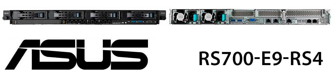 RS700-E9-RS4, servidor 4 baias com alto desempenho