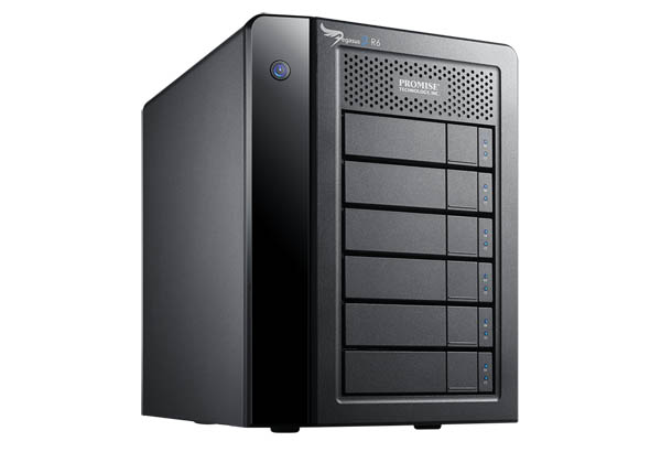 SAN RAID Pegasus 2 R6 – conexão Thunderbolt 2 de alta velocidade