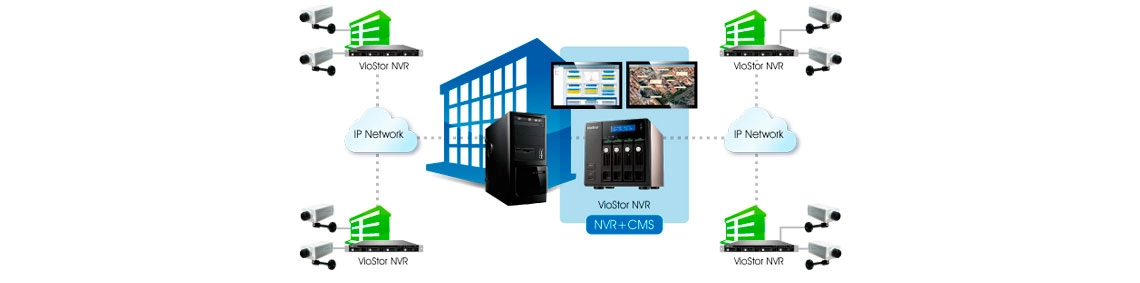 Servidor CMS - NVR 12 Câmeras VS-2112 Pro+