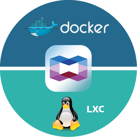 Servidor de aplicação com LXC e Docker Containers