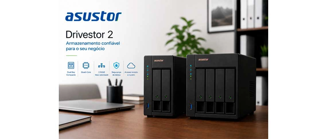 Servidor ideal para pequenos escritórios e empresas