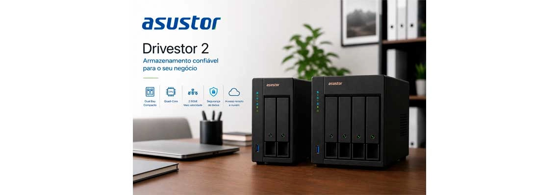 Servidor ideal para pequenos escritórios e empresas