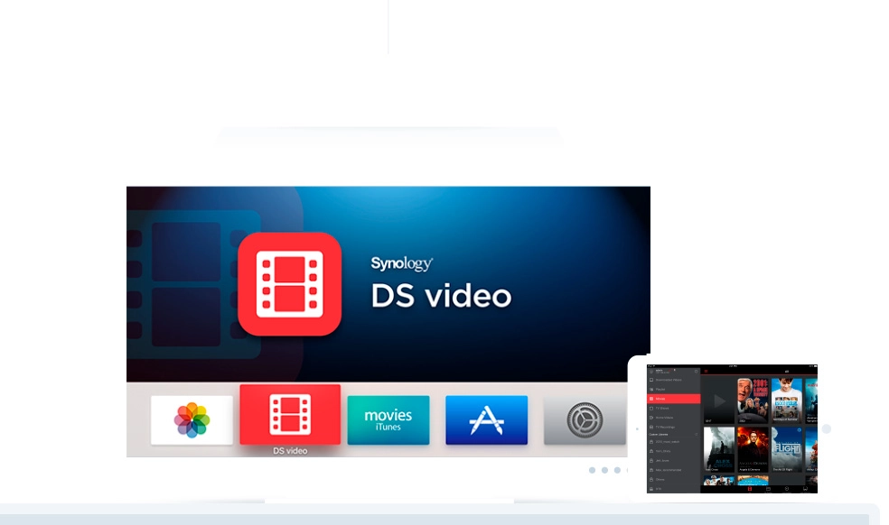 Servidor multimídia, vídeos 4K compatíveis com a maioria dos dispositivos
