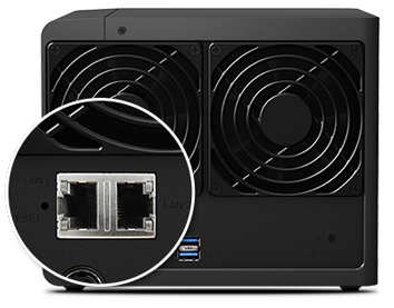 Servidor NAS com failover e agregação de link