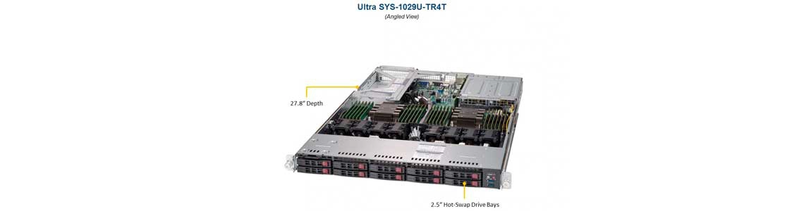 Servidos Supermicro com sistema de resfriamento inteligente