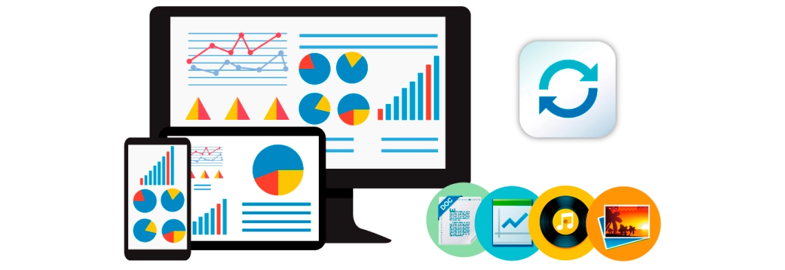 Sincronização de arquivos entre dispositivos e nuvem