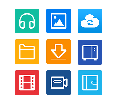 Diversos aplicativos para dispositivos móveis