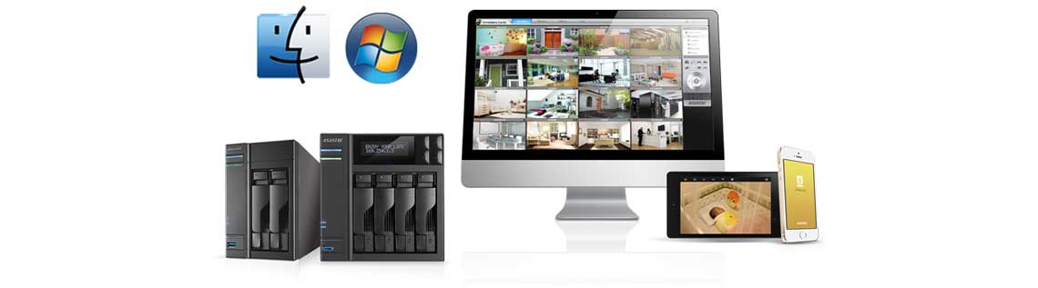 Um software NVR para vídeo monitoramento