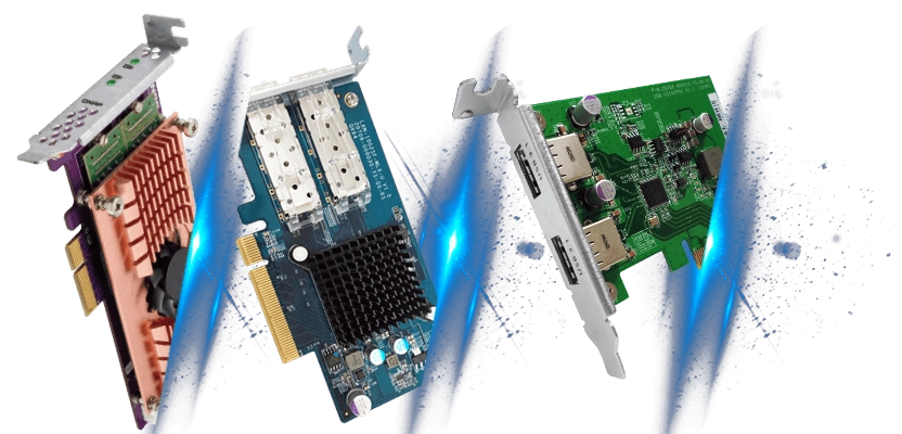 Um slot PCI Express para comunicação, cache e tiering