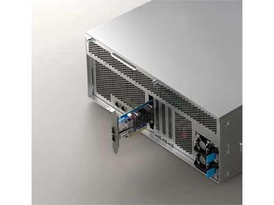 Slots PCIe Gen 4 otimizados para placas de expansão avançadas