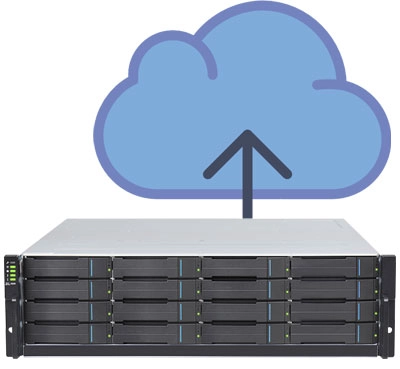 Solução de armazenamento em nuvem no ESGS 3016R