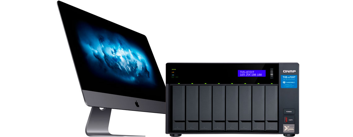 Solução de armazenamento para iMac Pro