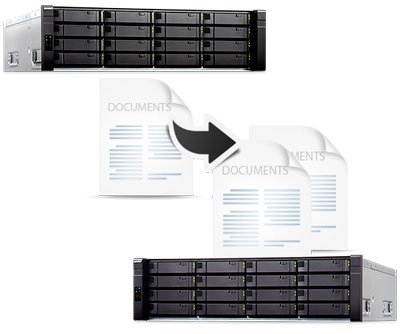 Solução de backup para os NAS corporativos