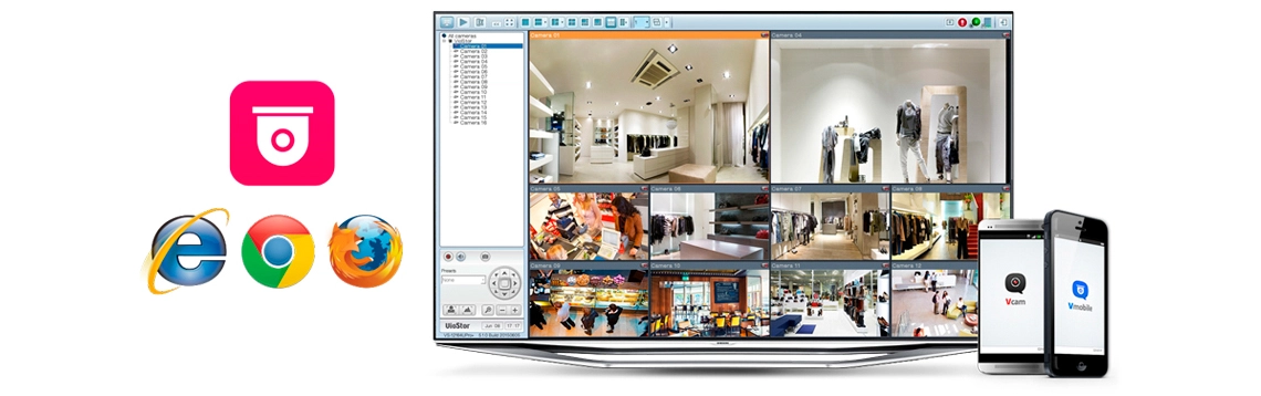 Solução CFTV para vídeo-monitoramento