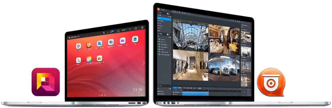 Solução de vigilância QVR Pro