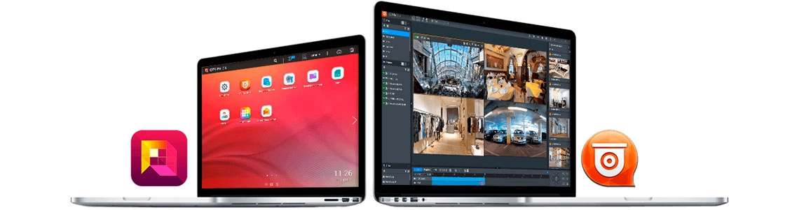 Solução profissional de vigilância QVR Pro