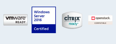Soluções de virtualização certificadas