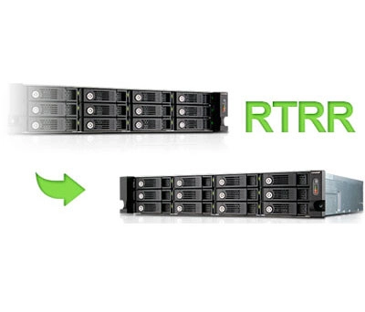 Soluções no TVS-1271U-RP para recuperar dados