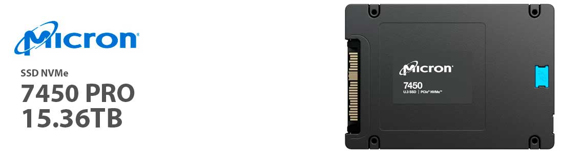SSD 15.36TB de alta performance para data centers