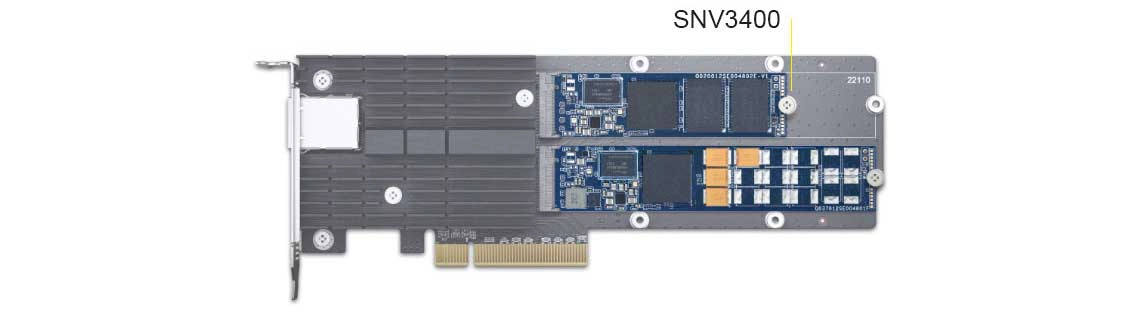 SSD SNV3400-800G com proteção de integridade de dados
