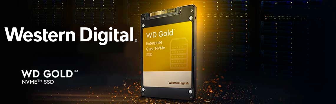 SSD WD Gold 960GB NVMe PCIe, um módulo SSD empresarial ideal para uso em NAS