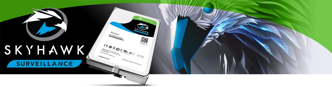 ST10000VX0004 Seagate, HD SATA 10TB com design pronto para NVR