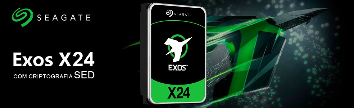 ST12000NM001H Seagate, HD com 12TB de capacidade, baixa latência e alta eficiência