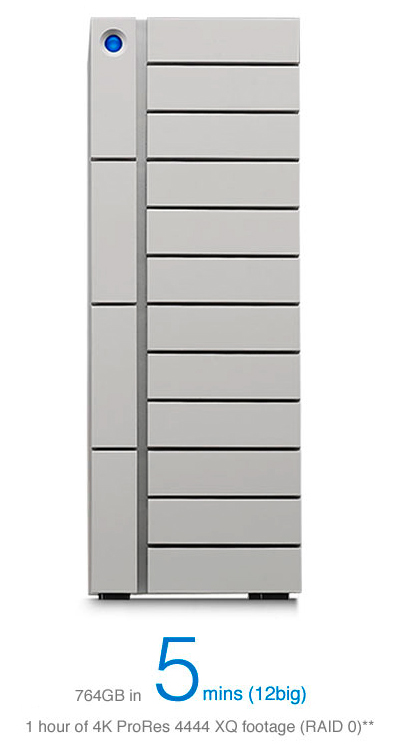 STFJ120000400 LaCie, um storage thunderbolt 3 Profissional