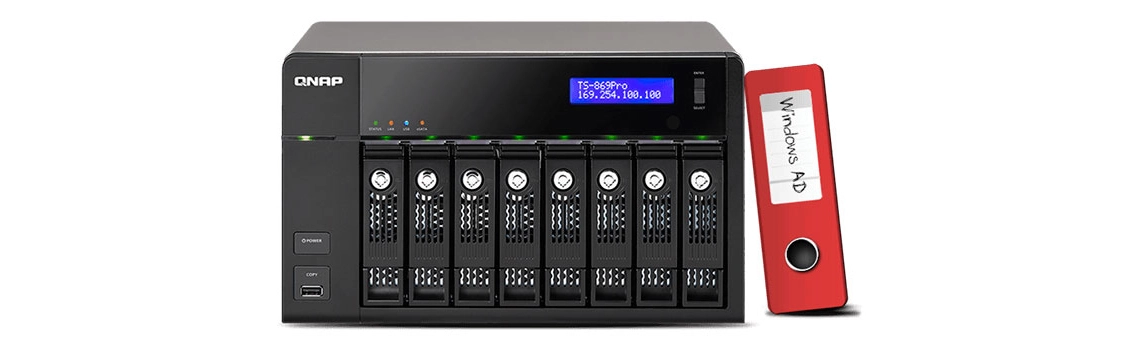 Storage 32TB - Integração Windows AD / LDAP