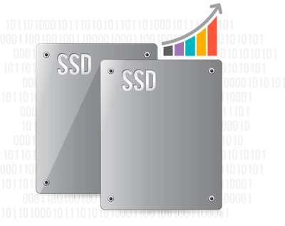 Storage 4 bay com cache SSD e tiering