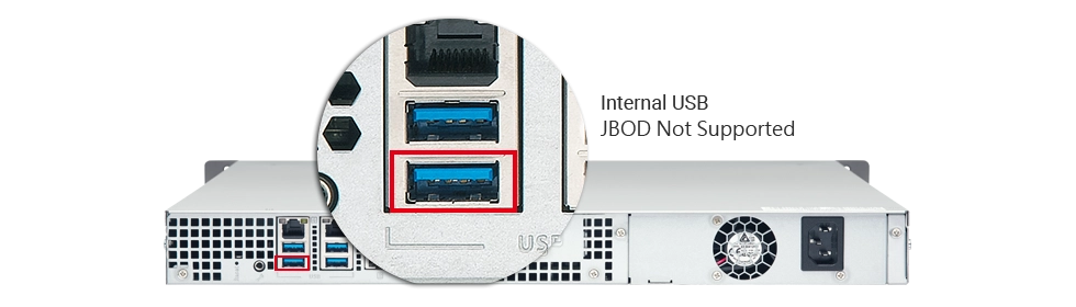 TS-453BU com expansão de armazenamento