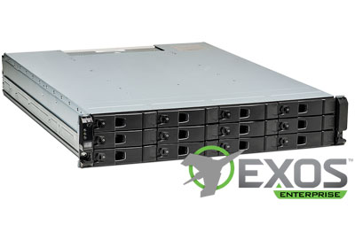 Storage Exos 2U12, um sistema de armazenamento eficiente