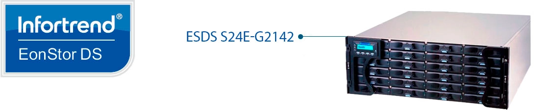 Storage iSCSI Gigabit ESDS S24E-G2142