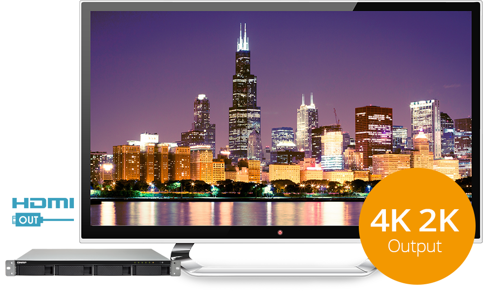 TS-453BU 20TB, storage com saída HDMI para experiência audiovisual melhorada