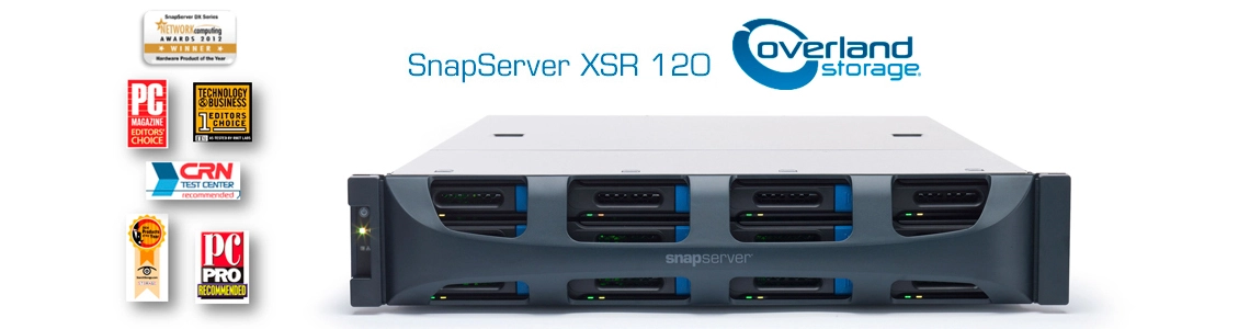 Storage NAS de rack SnapServer XSR 120