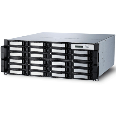 Storage rackmount para grandes cargas de trabalho