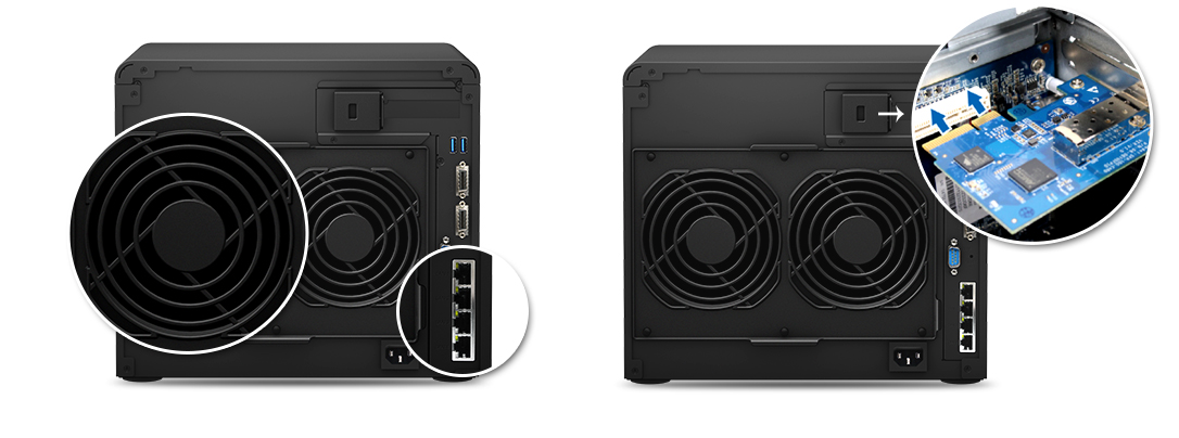 Storage Synology DS3617xs 96TB, versatilidade e capacidade em formato desktop