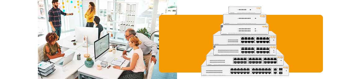 Switch Aruba Instant R8R50A, um switch pronto para pequenas empresas
