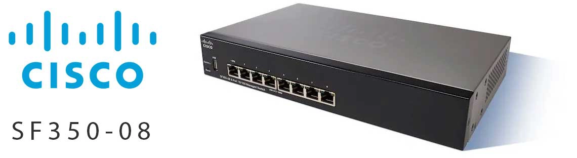 Cisco SF350-08, um switch 8 portas ideal para pequenos escritórios