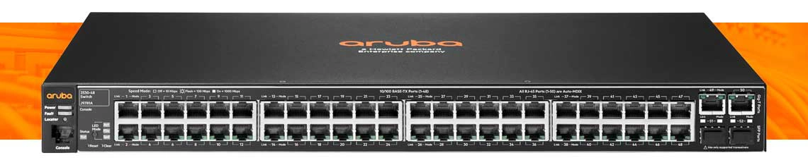 Switches Aruba 2530, muitos recursos disponíveis