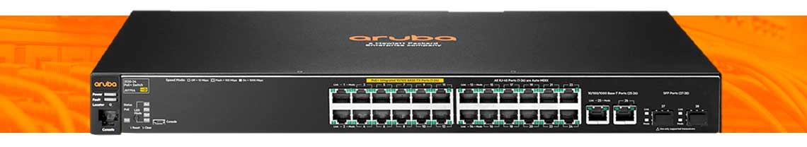 Switches Aruba 2530, muitos recursos disponíveis