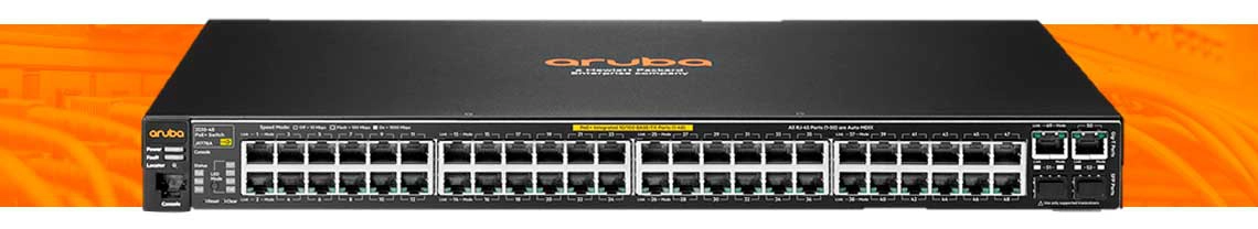 Switches Aruba 2530, muitos recursos disponíveis