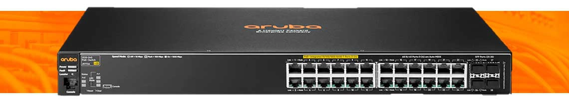 Switches Aruba 2530, muitos recursos disponíveis