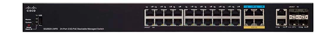 Switches Business 350X: Alto desempenho disponibilidade 24/7