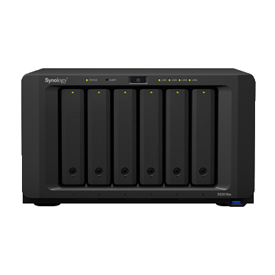 Synology DS3018xs Diskstation, storage de mesa escalável para até 300TB