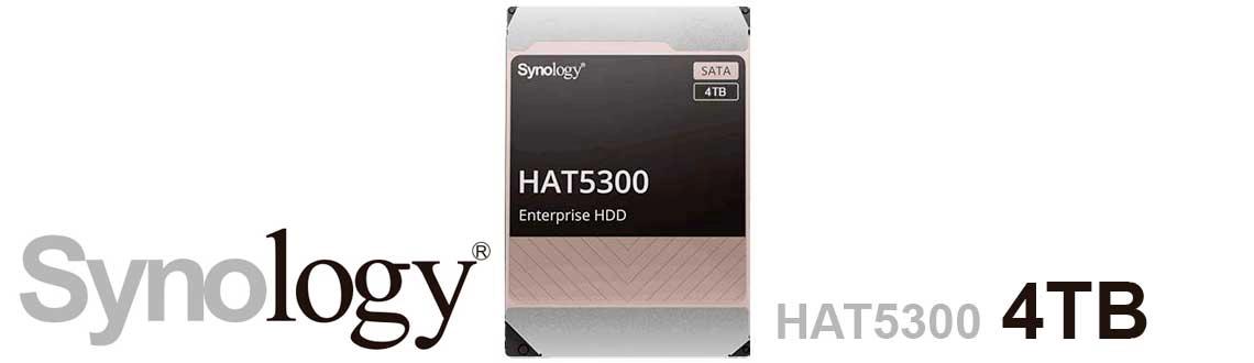 Synology HDD SATA HAT5300, discos rígidos confiáveis ​​e com alto desempenho