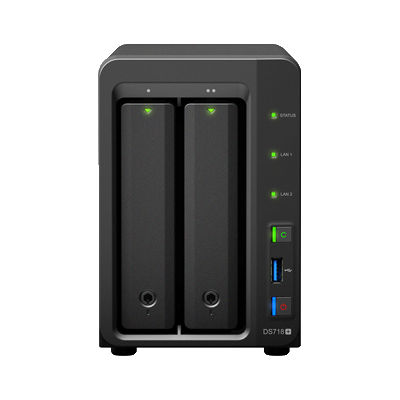 Synology NAS 2 Bay DS718+, escalabilidade e versatilidade